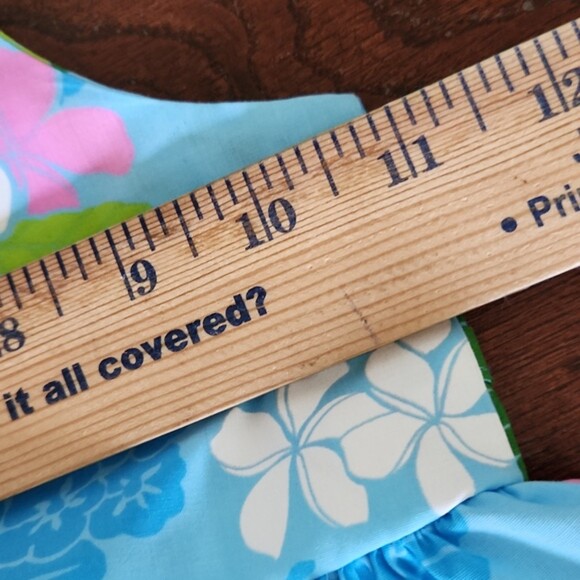 NWT Royal Hawaiian Creation Toddler Girls' Floral Strap Dress, L (US: 12-18mo) - Picture 6 of 7